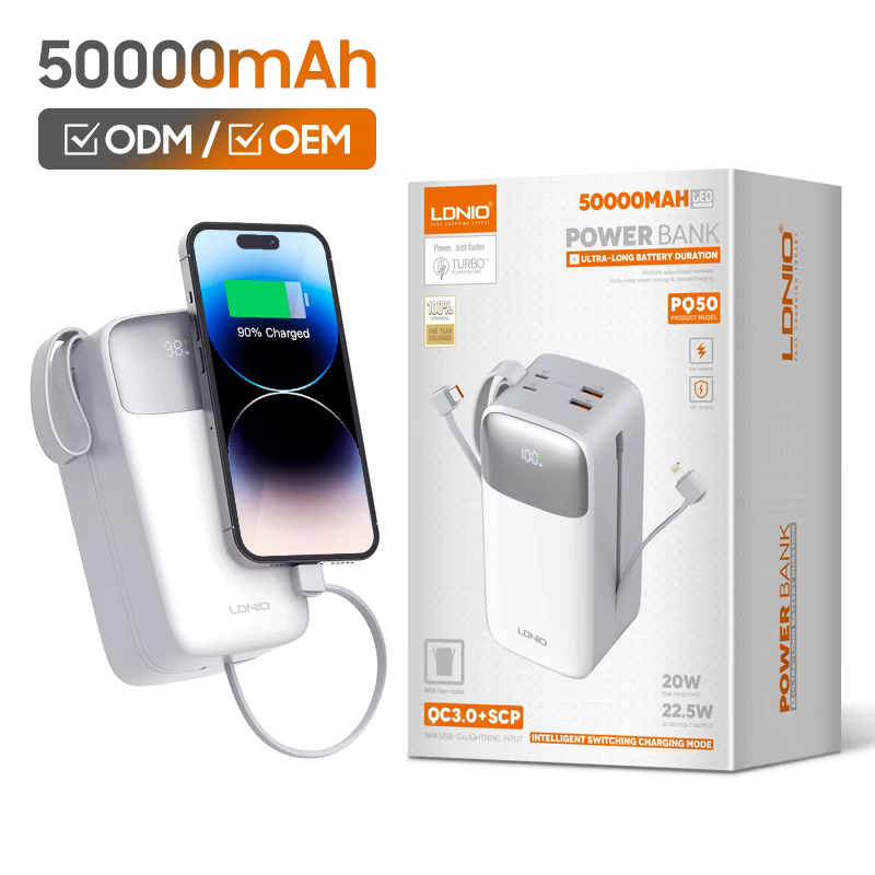 Power Bank SIYOTEAM PQ50 50000Mah 22.5w