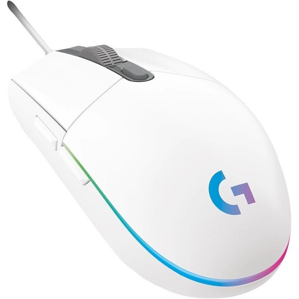 LOGITECH FILAIRE GAMING G102 WHITE