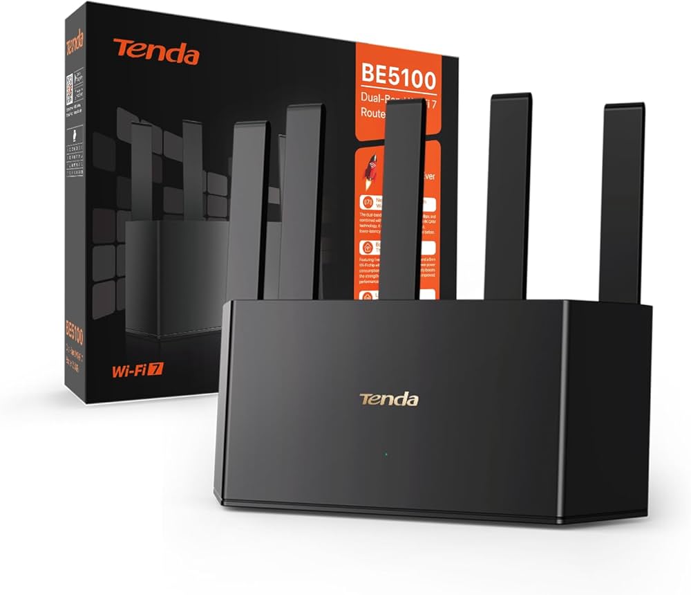 ROUTER TENDA TE6L PRO BE5100 DUAL BAND WIFI 7