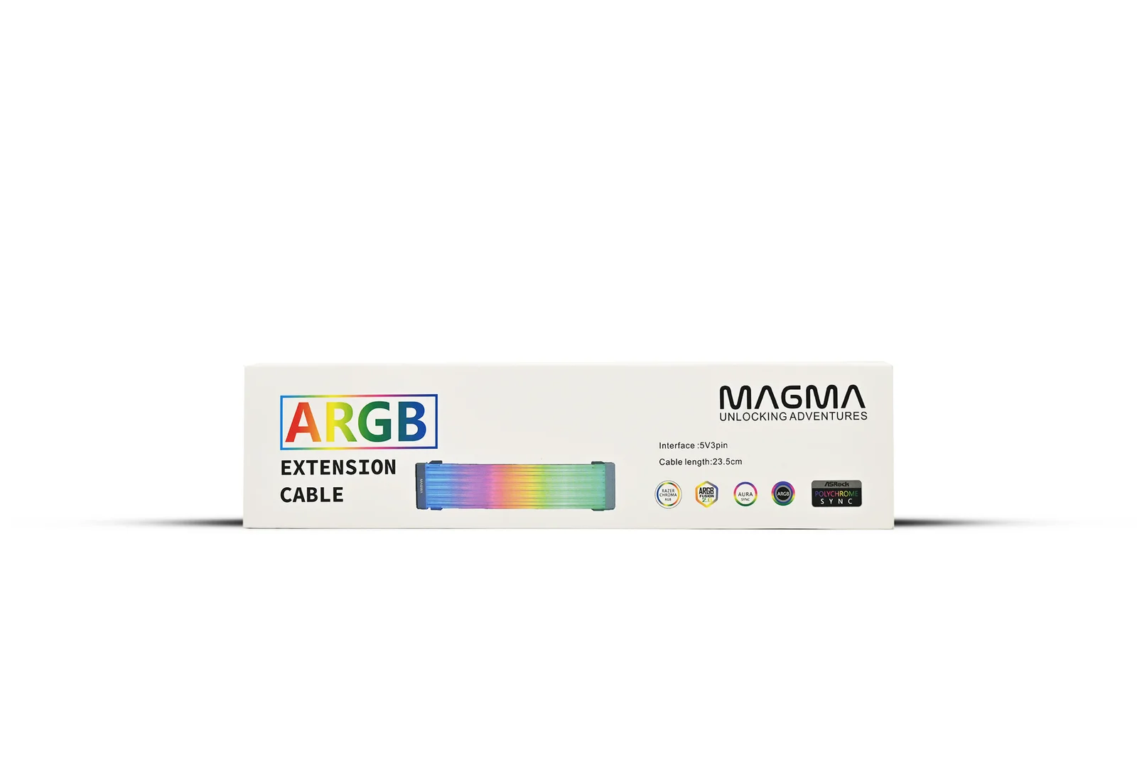CABLE EXTENSION MAGMA MOTHERBOARD ARGB 5V3PIN 23.5CM