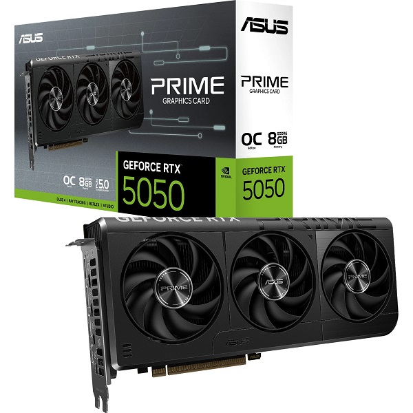 RTX 5050 08GO GDDR6 ASUS PRIME TVD vente seule +10%