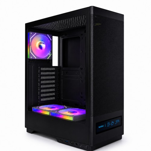 MAGMA V8202 3 FAN BLACK AVEC AFFICHEUR