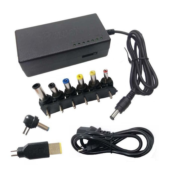 CHARGEUR UNIVERSAL GLOBAL EVOLUTION 12-24V / 96Watt /8 connecteurs + FICHE BLUE HP ET USB LENOVO