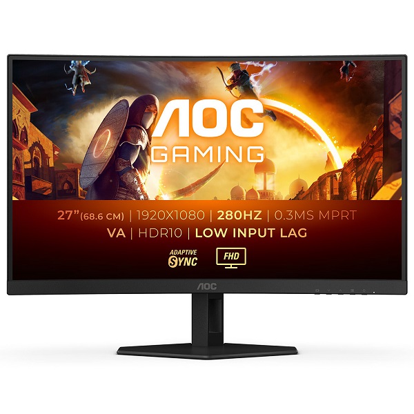 AOC C27G4ZXE 27" 280HZ FHD VA 0.3MS CURVED
