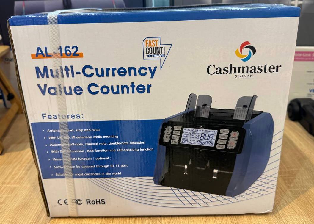 COMPTEUSE DE BILLET CASHMASTER AL-162 BLUE/BLACK