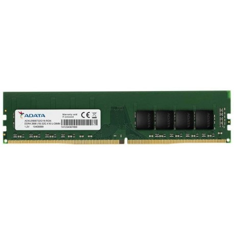 UDIMM DDR4 04GO 2666MHZ CL19 ADATA AD4U2666J4G19 B (OCCASION) CONFIG UNIQEMENT