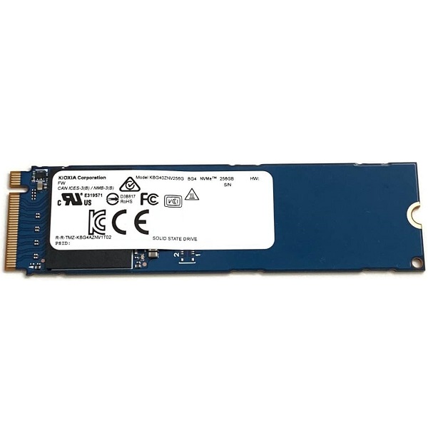 M.2 KIOXIA HP 256GO GEN3 2200/1400MBPS 2280 RECUPERATION