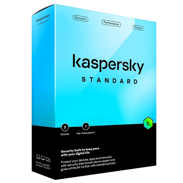 KASPERSKY STANDARD 1ANS 1 PC