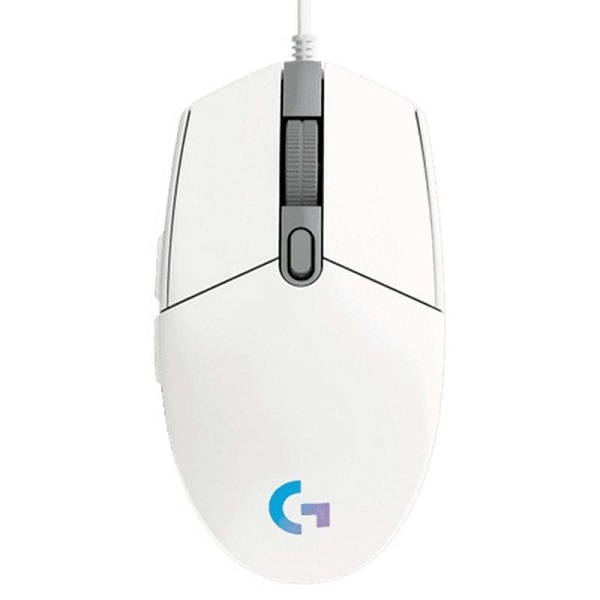 LOGITECH FILAIRE GAMING G102 WHITE RGB CHINA VERSION