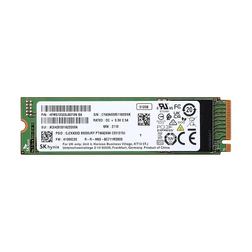 M.2 SK HYNIX BC711 512GO Gen3 x4 3400/2000MBPS NVME 2280