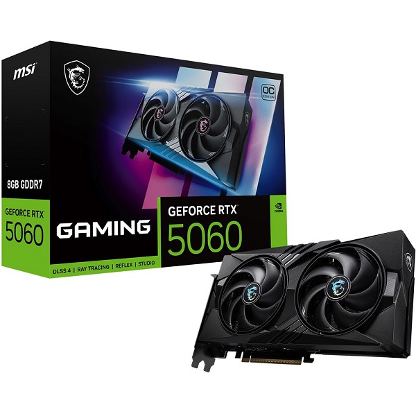 RTX 5060 8GO GDDR7 MSI GAMING X2 OC TVD (SEULE+ 10%)