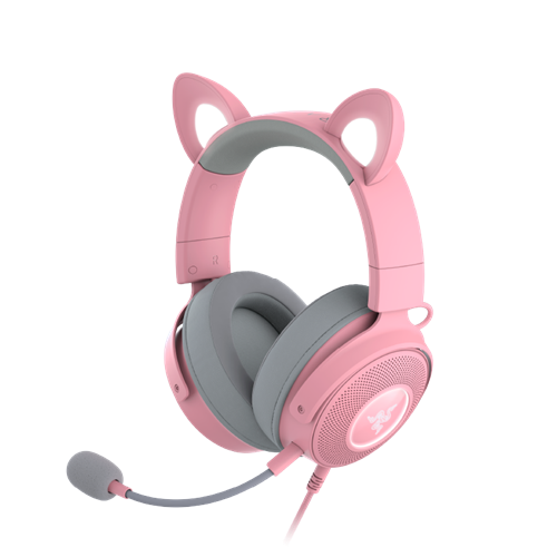 RAZER KRAKEN KITTY V2 PRO QUARTZ EDITION FILAIRE