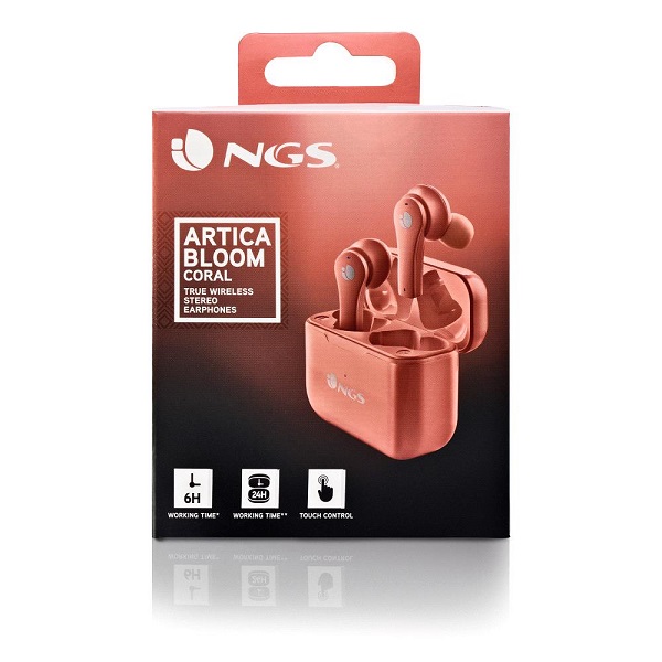 NGS ARTICA BLOOM CORAL(MARRON) BLUETOOTH 5.1
