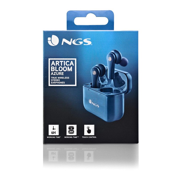 NGS ARTICA BLOOM AZURE(BLEU) BLUETOOTH 5.1