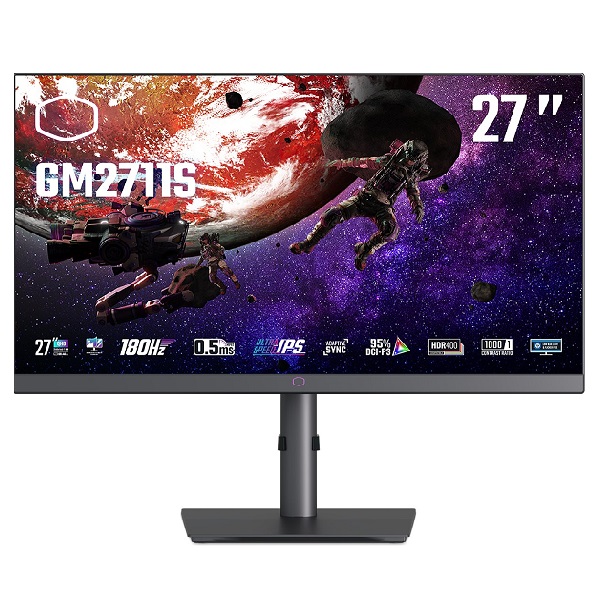 COOLER MASTER 27" CMI-GM2711S-EK WQHD 180HZ IPS PANEL