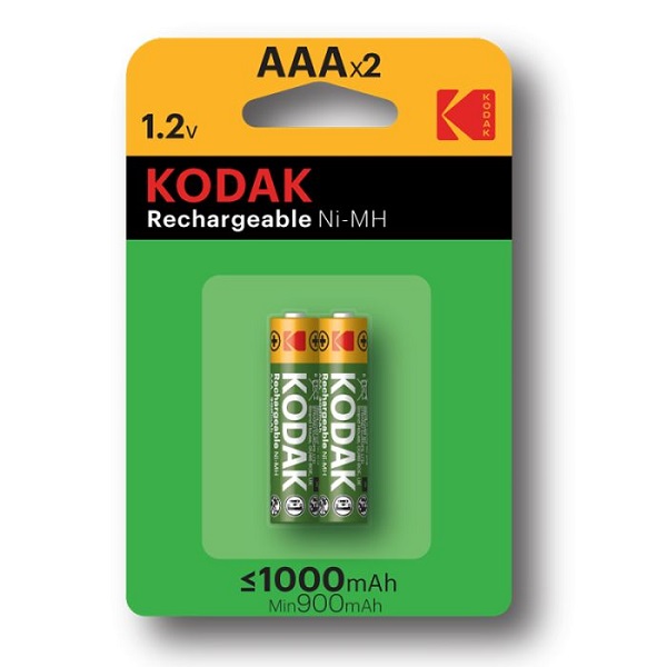 PILE KODAK AAA ULTRA PREMIUM ALKALINE PACK 2 PILES 1000mAh