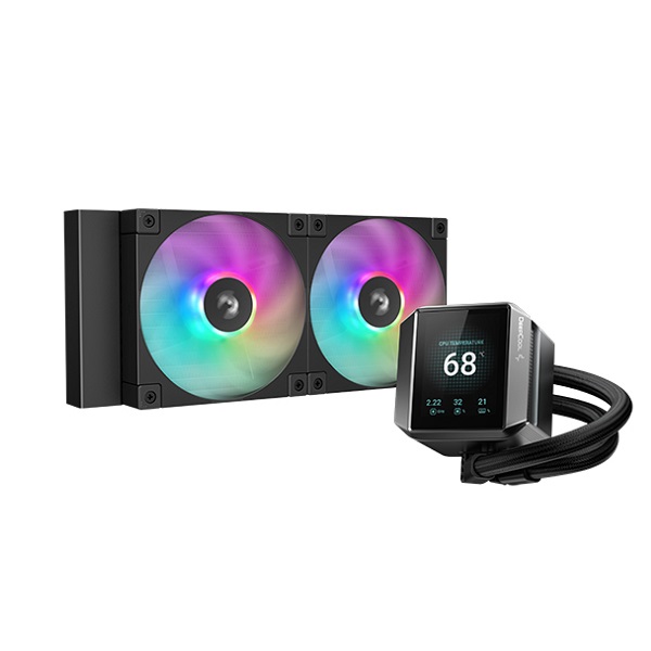 DEEPCOOL MYSTIQUE 240 ECRAN LCD ARGB