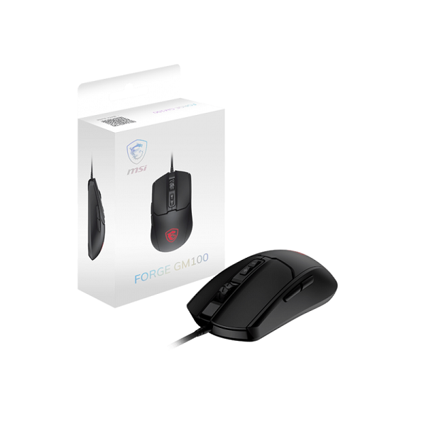USB MSI FORGE GM100 BLACK GAMING RGB