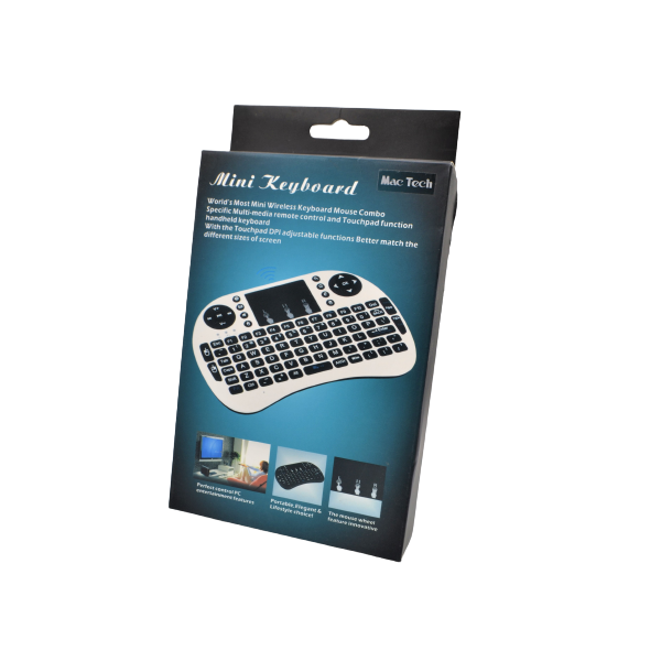 MINI CLAVIER SANS FIL MAC TECH SOURIS TACTILE NEW