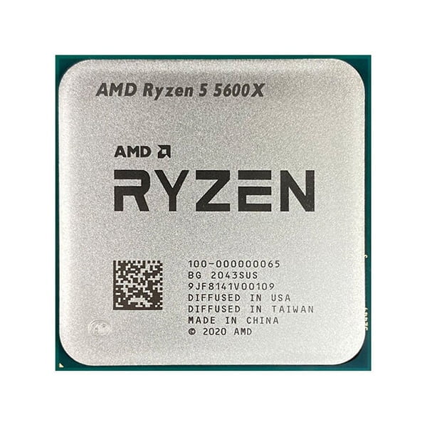 RYZEN 5 5600X 6 COEURS 12 THREADS 3.7GHZ 32MO CACHE 65W TRAY