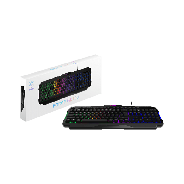 MSI FORGE GK100 GAMING RGB BLACK
