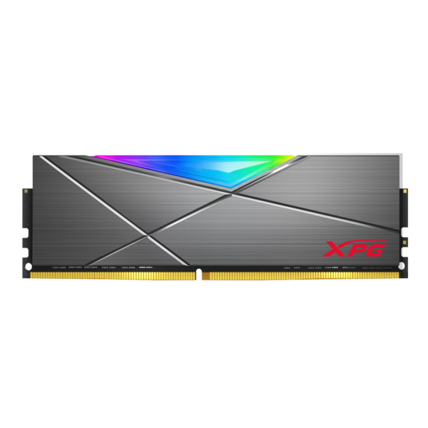 UDIMM DDR4 08GO 3600MHZ CL16 ADATA XPG SPECTRIX D50 RGB GREY CONFIG UNIQEMENT