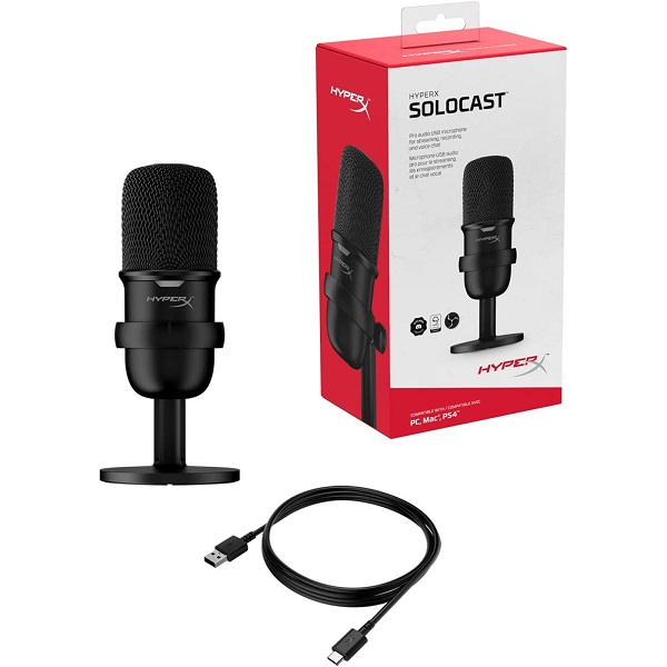 HYPERX SOLOCAST BLACK HI-RES 24 BIT/ 96 kHz