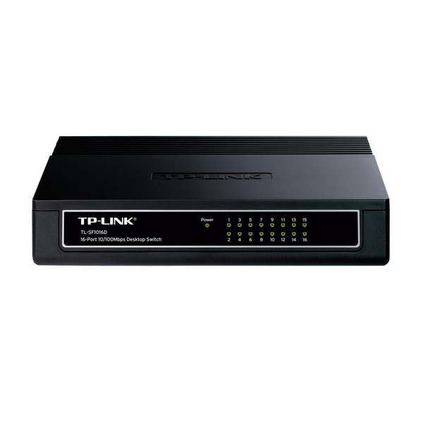SWITCH 16 PORTS TP-LINK TL-SF1016D 10/100
