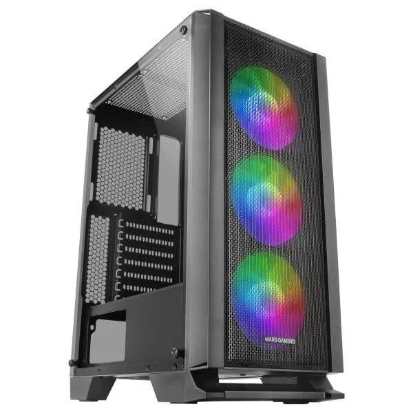 MARS GAMING MC-C BLACK ATX 3 X 12CM FARGB FAN