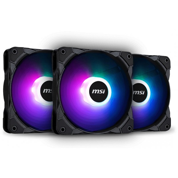 MSI MAG MAX F12A-3H ARGB 120M 3 X FANS (PAS DE CONTROLLEUR)