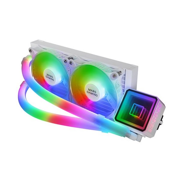 MARS GAMING ML-ULTRA 240 ARGB WHITE