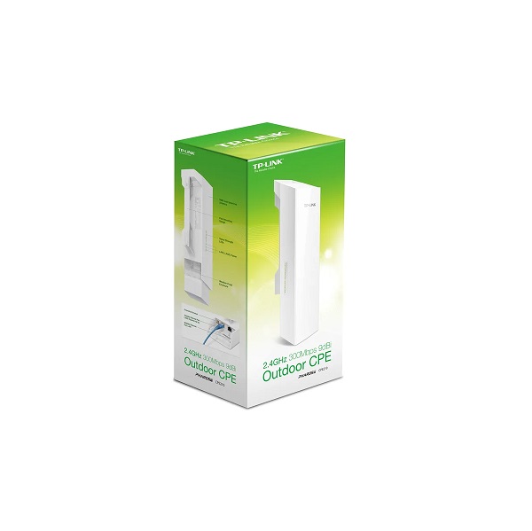 POINT D'ACCES EXTERIEUR TP-LINK CPE210 2.4GHz 300Mbps 9dBi