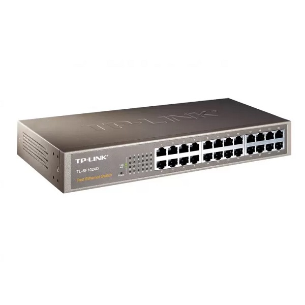 SWITCHE 24 PORTS TP-LINK TL-SF1024D 10/100MBPS RACKMOUNT