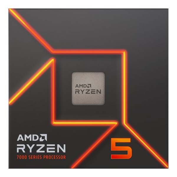 RYZEN 5 7600X 6-COEURS 12-THREADS 4.7GHZ 32MO CACHE 105W BOX