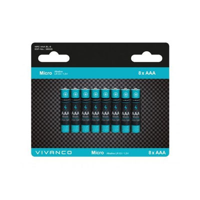 PILE VIVANCO AAA ALKALINE LR03 pack