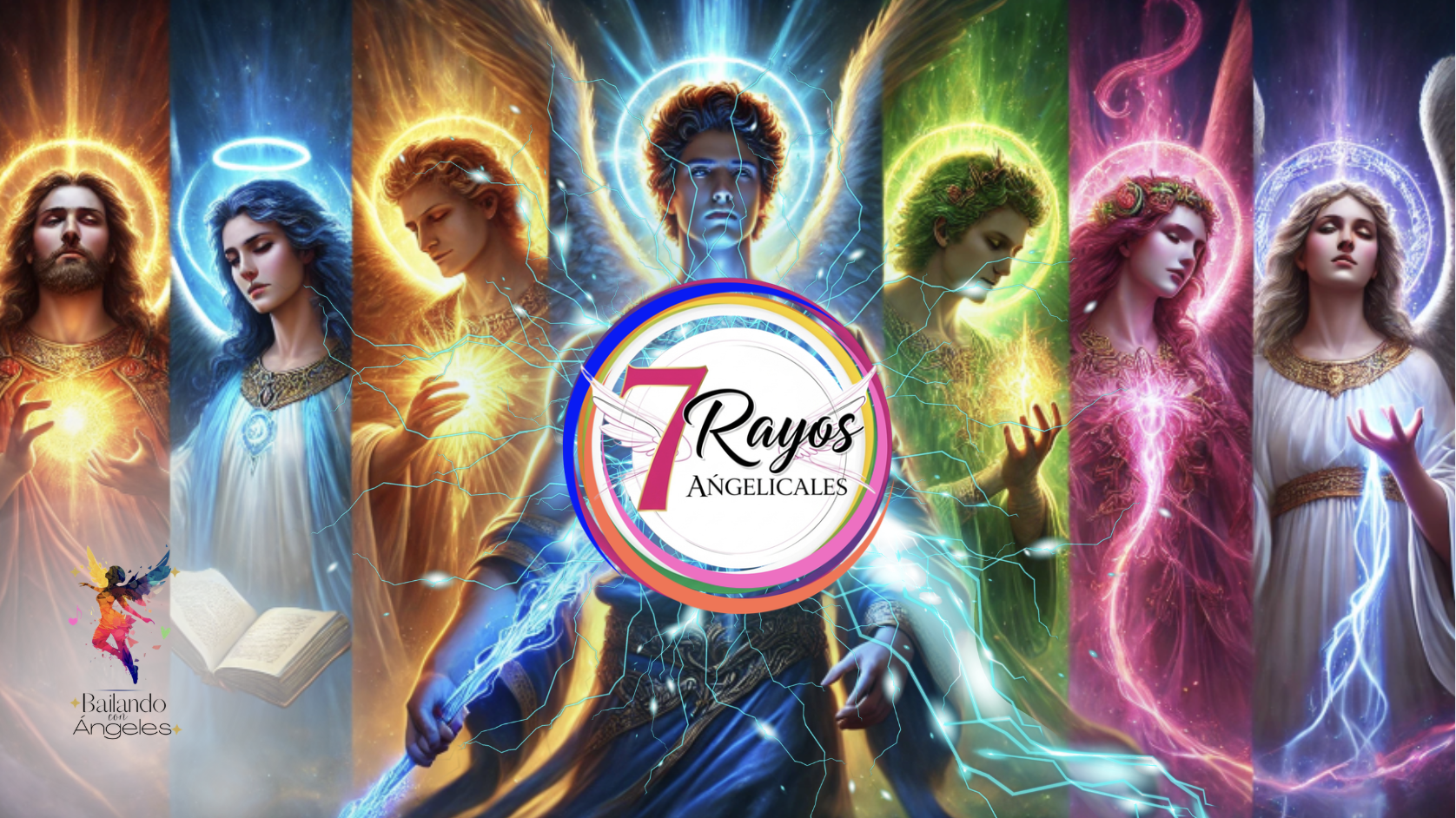 Bailando con Ángeles: 7 Rayos Angelicales