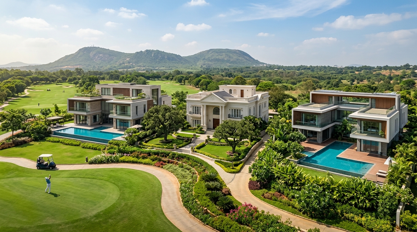 Prestige Golfshire, Sobha Oakshire, and Prestige Sanctuary: A Devanahalli Ultra-Luxury Villa Comparison