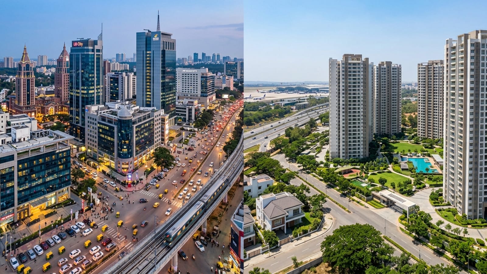 The Case for Owning One Property in CBD and One in North Bangalore