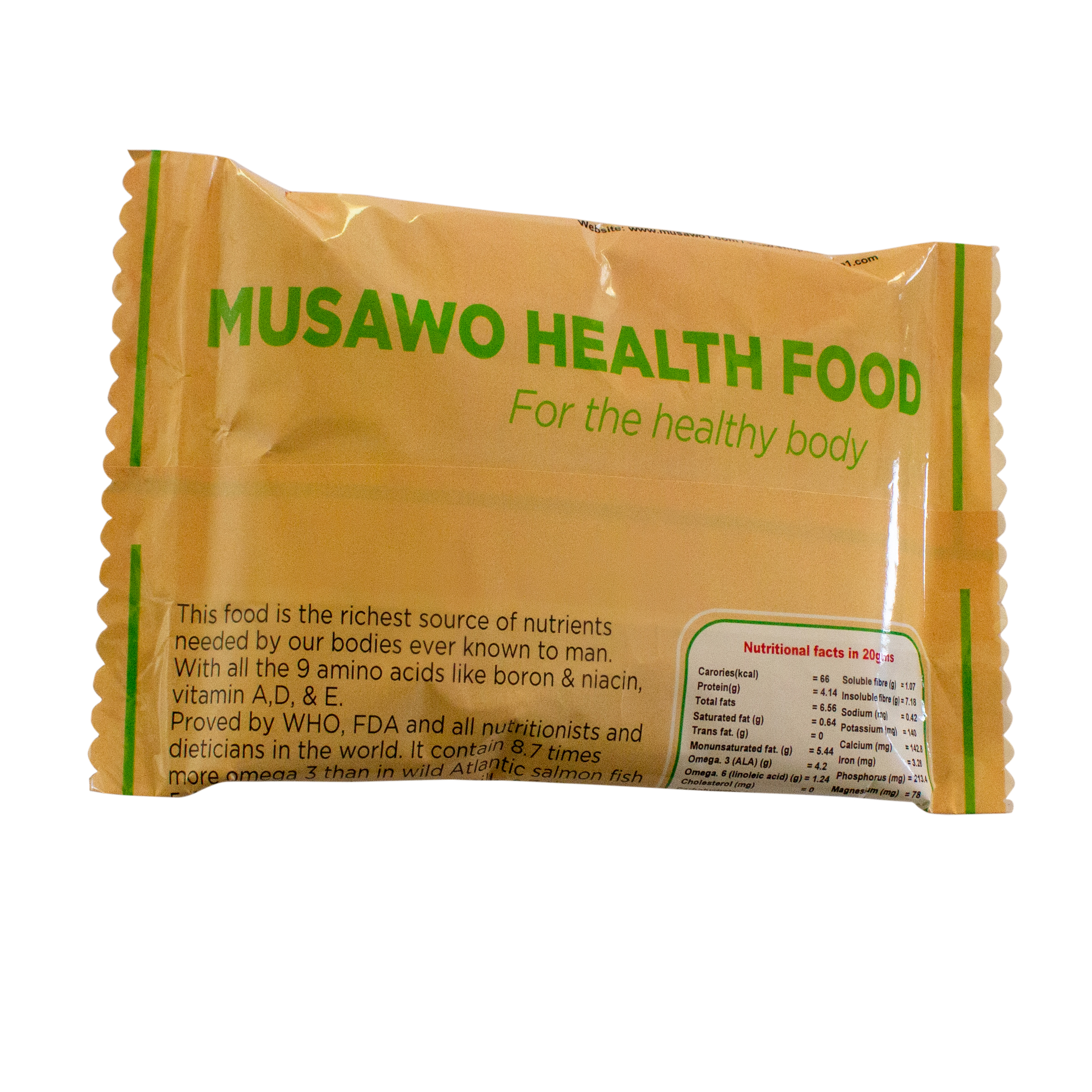 Product Name: Musawo Health Food 250g – Complete Superfood for Optimal Health