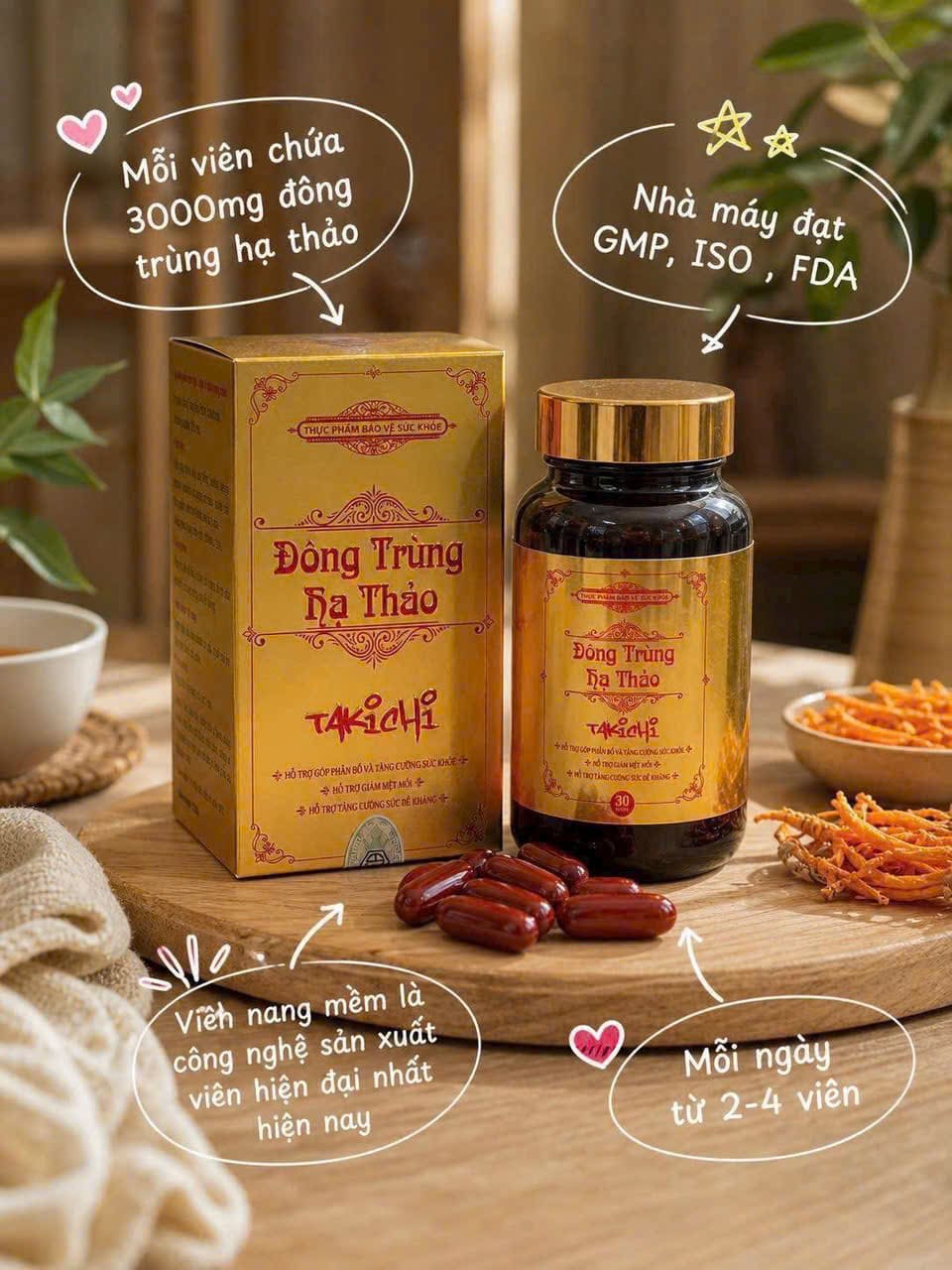Cordyceps Soft Capsules (box of 30 capsules) - 1