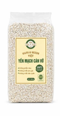 Yến Mạch cán vỡ/cán dẹt (túi zip 500g) thumbnail 3