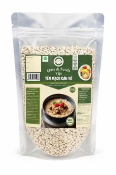 Yến Mạch cán vỡ/cán dẹt (túi zip 1kg) thumbnail 2