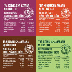 Trà Craft Kombucha Mix Vị (Thùng 24 lon - 330 ml/lon) thumbnail 6