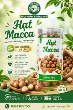 Hạt Macca (hộp 500g) thumbnail 2