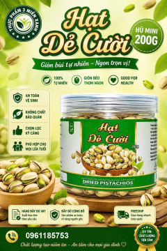 Hạt Dẻ Cười MINI (hộp 200g) thumbnail 2