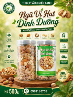 Ngũ Vị Hạt Dinh Dưỡng (hộp 500g) thumbnail 2