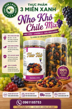 Nho khô Chile Mix (hộp 500g) thumbnail 2