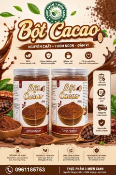 Bột cacao (hộp 500g) thumbnail 2