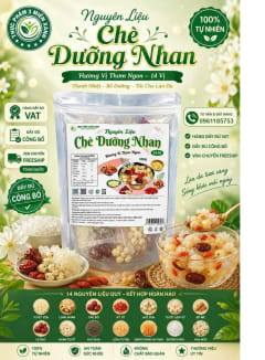 Nguyên liệu chè dưỡng nhan (túi zip 5000g) thumbnail 1