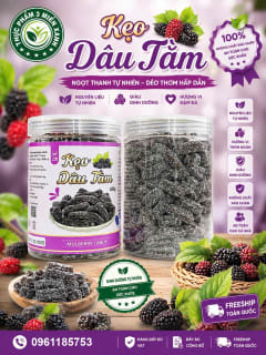 Kẹo dâu tằm (hộp 400g) thumbnail 2